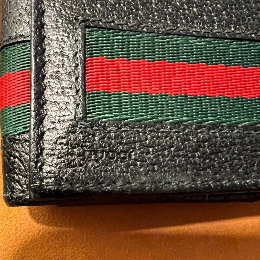 Auth Gucci card wallet unisex classic timeless - Picture 11 of 11